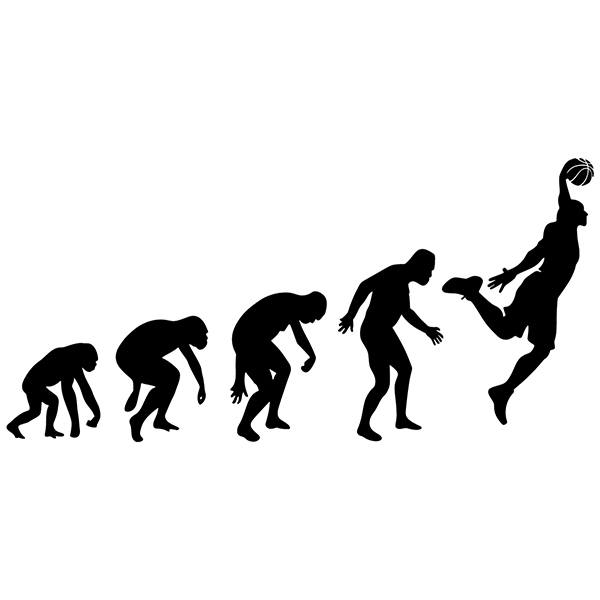 Adesivi Murali: Evoluzione del pallacanestro
