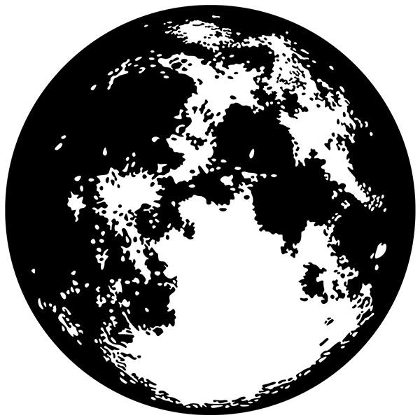 Adesivi Murali: Luna piena