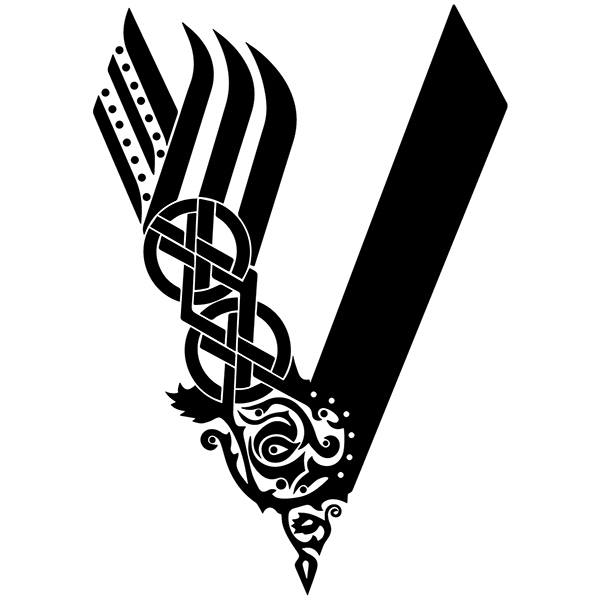 Adesivi Murali: Vikings logo