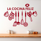 Adesivi Murali: La cucina felice - Spagnolo 4