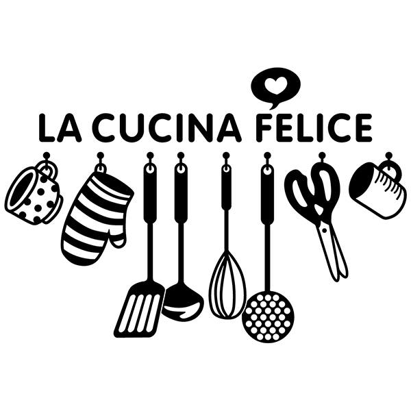 Adesivi Murali: La cucina felice