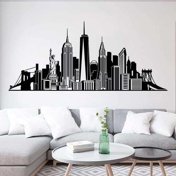 Adesivi Murali: Skyline New York 2018