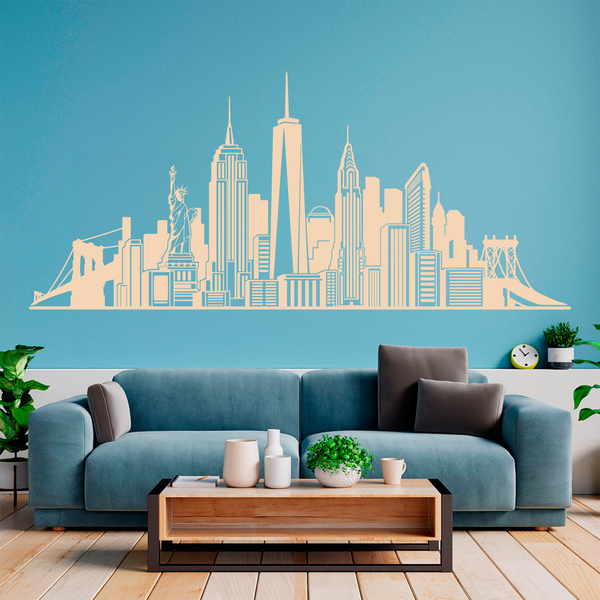 Adesivi Murali: Skyline New York 2018
