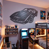 Adesivi Murali: Knight Rider Kitt 18