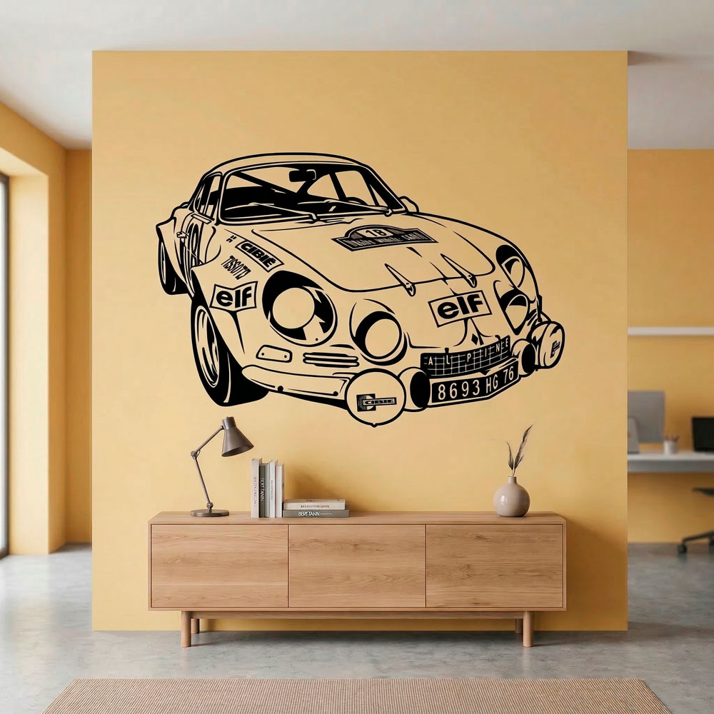 Adesivi Murali: Renault Alpine A110
