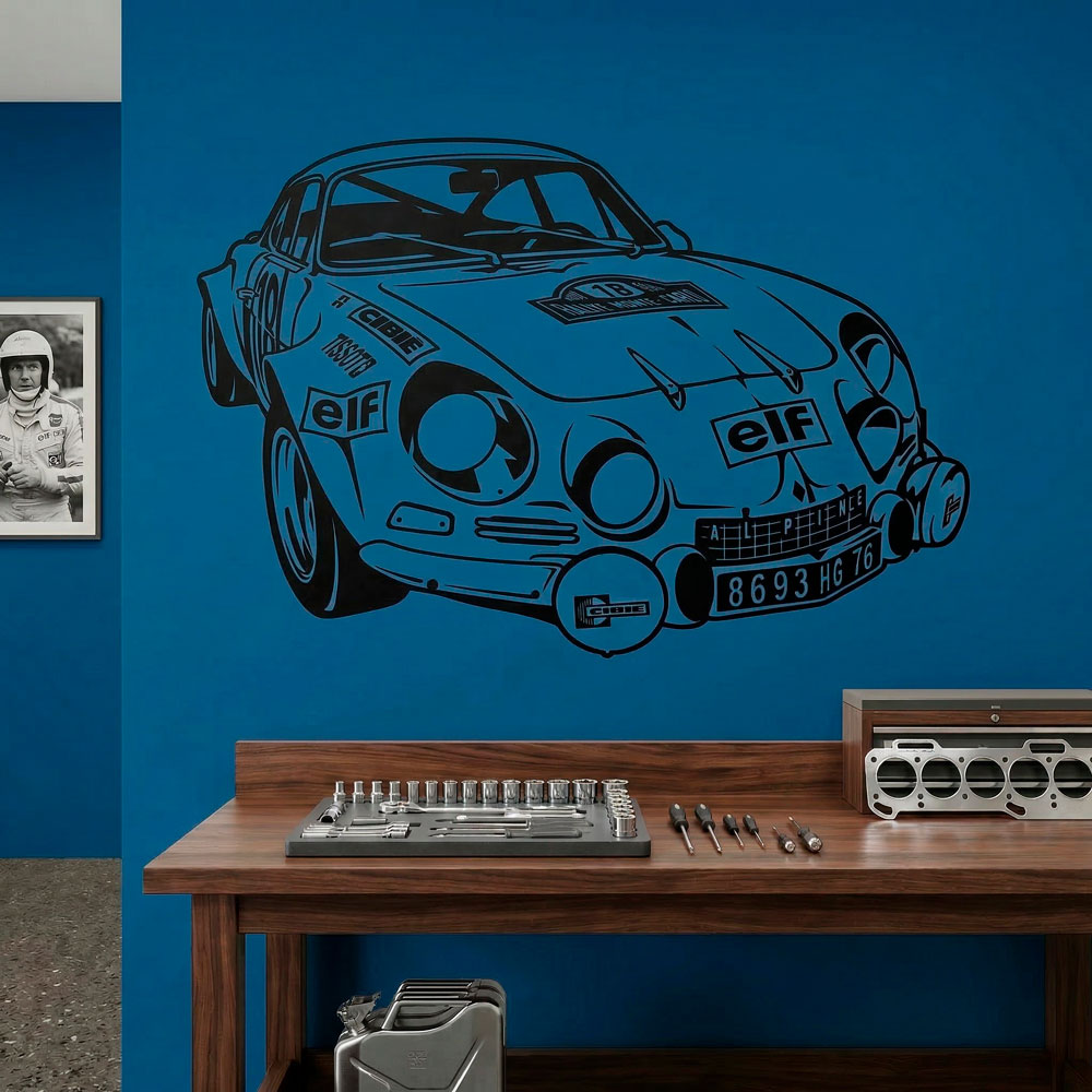 Adesivi Murali: Renault Alpine A110