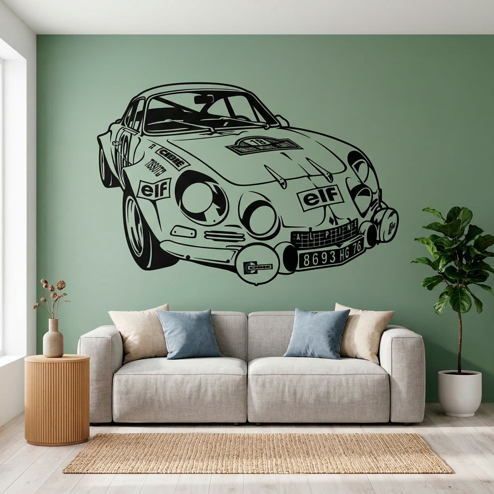 Adesivi Murali: Renault Alpine A110
