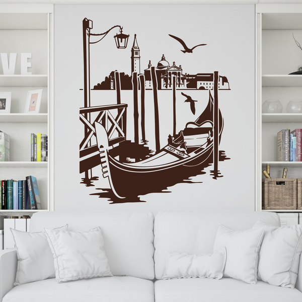 Adesivi Murali: Gondola a Venezia