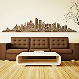 Adesivi Murali: Boston Skyline 2