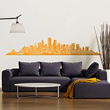 Adesivi Murali: Boston Skyline 3