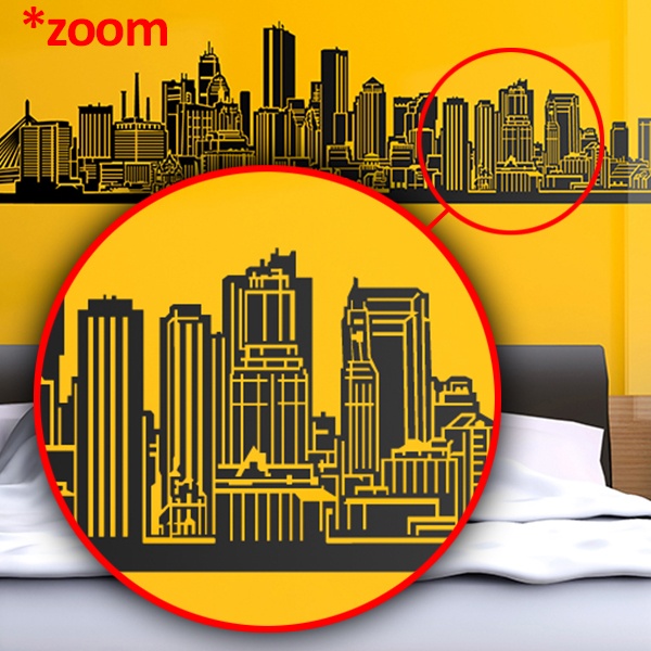 Adesivi Murali: Boston Skyline