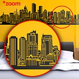 Adesivi Murali: Boston Skyline 4