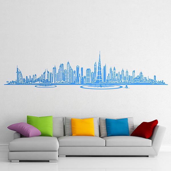 Adesivi Murali: Dubai Skyline 0