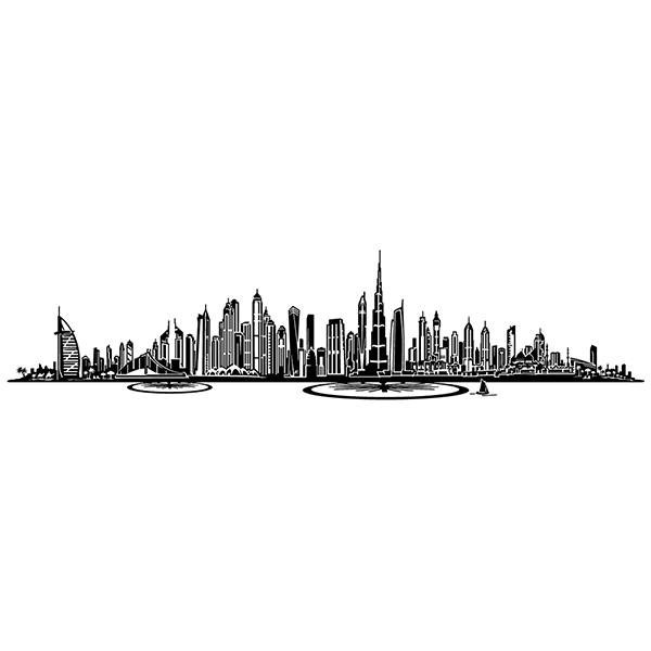 Adesivi Murali: Dubai Skyline