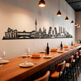 Adesivi Murali: Madrid Skyline 2018 21