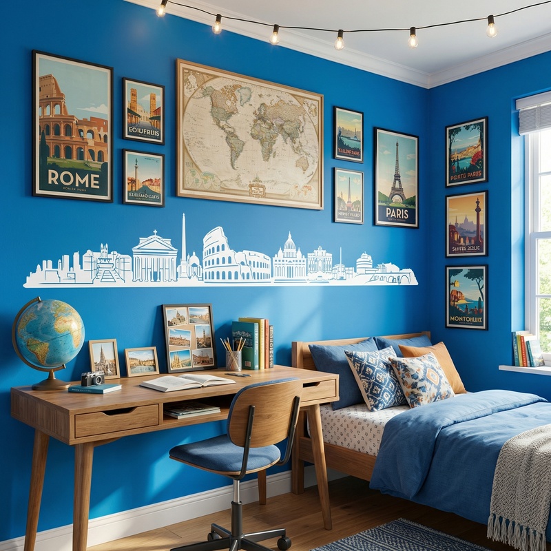 Adesivi Murali: Roma Skyline 2018