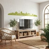 Adesivi Murali: Roma Skyline 2018 8