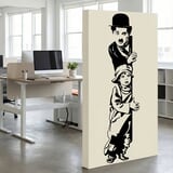 Adesivi Murali: Chaplin The Kid 11