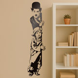 Adesivi Murali: Chaplin The Kid 4