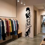 Adesivi Murali: Chaplin The Kid 10