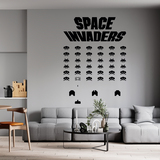 Adesivi Murali: Space Invaders Game 3
