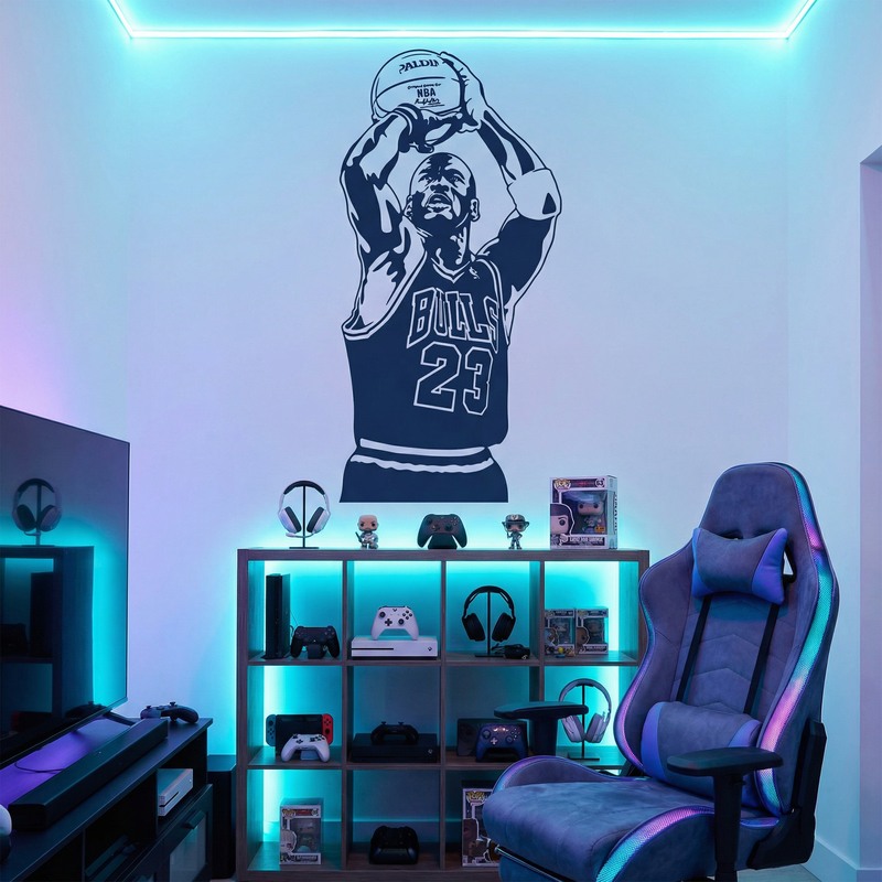 Adesivi Murali: Michael Jordan