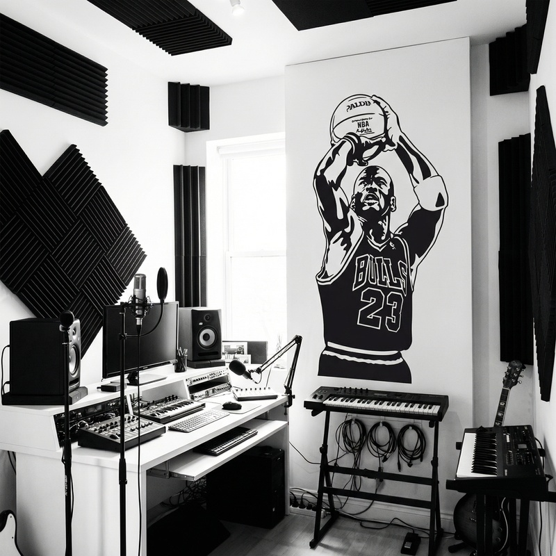 Adesivi Murali: Michael Jordan