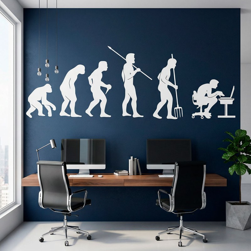 Evoluzione dell'uomo fino al computer 3