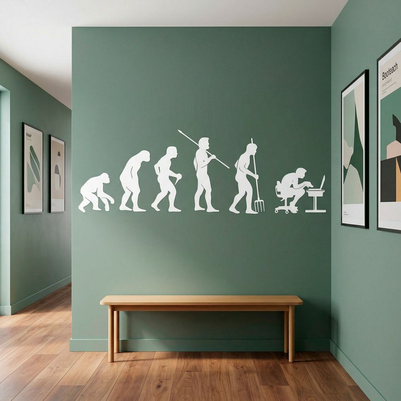 Evoluzione dell'uomo fino al computer 5