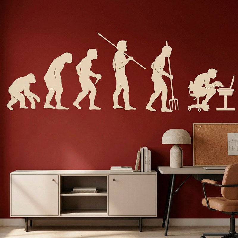 Evoluzione dell'uomo fino al computer 8
