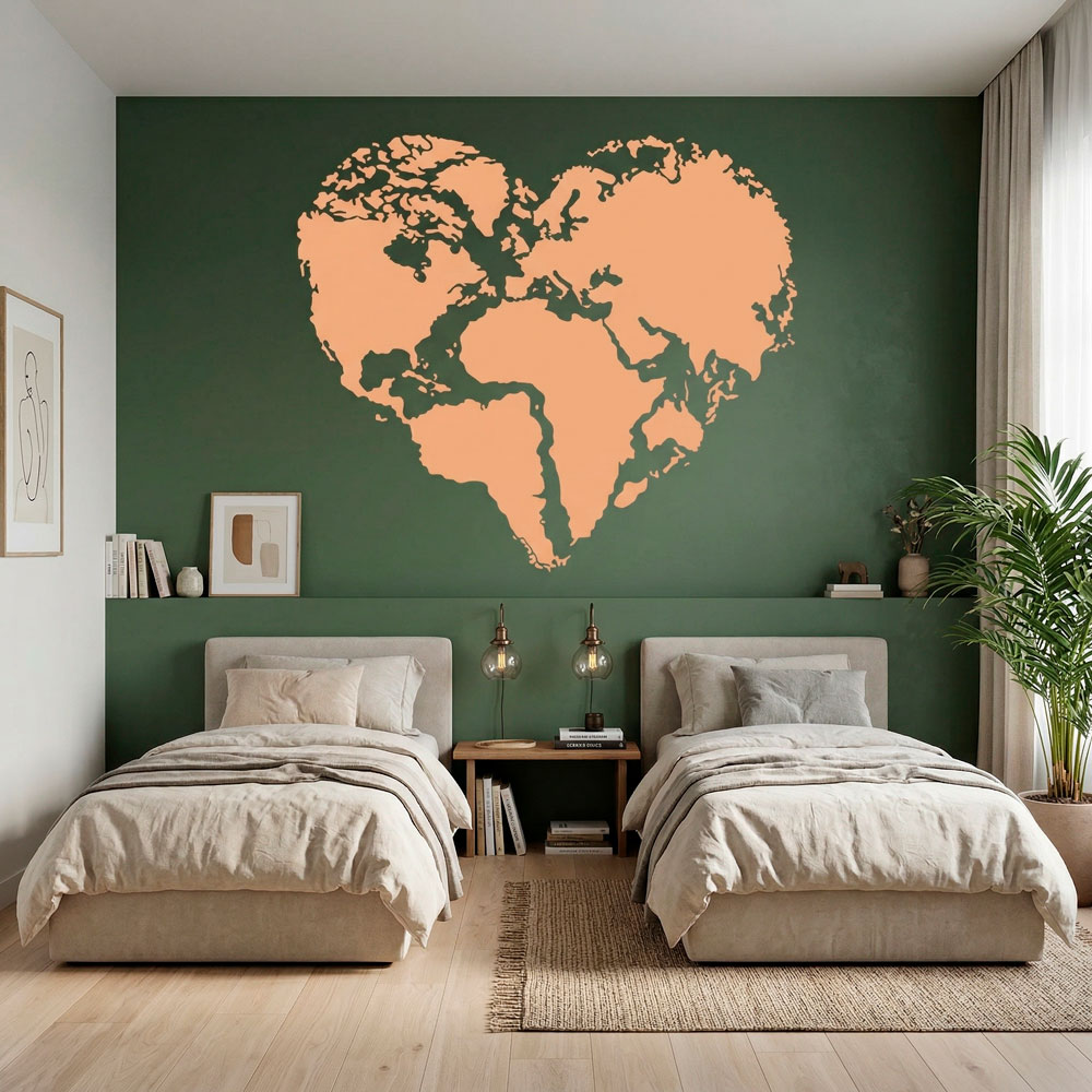 Cuore Mappa del Mundi 12