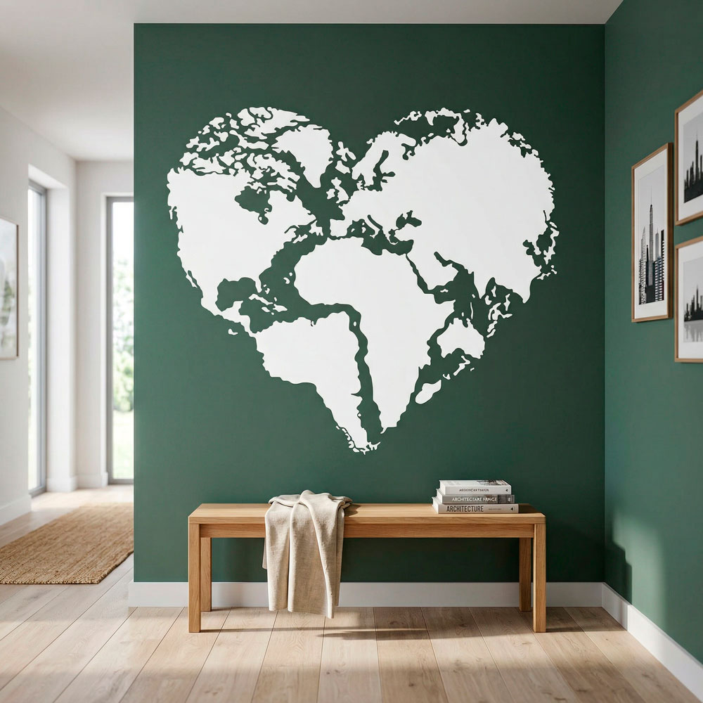 Cuore Mappa del Mundi 4