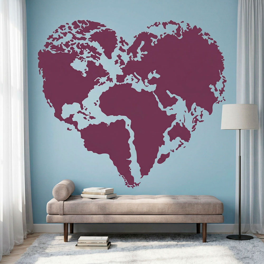 Cuore Mappa del Mundi 6