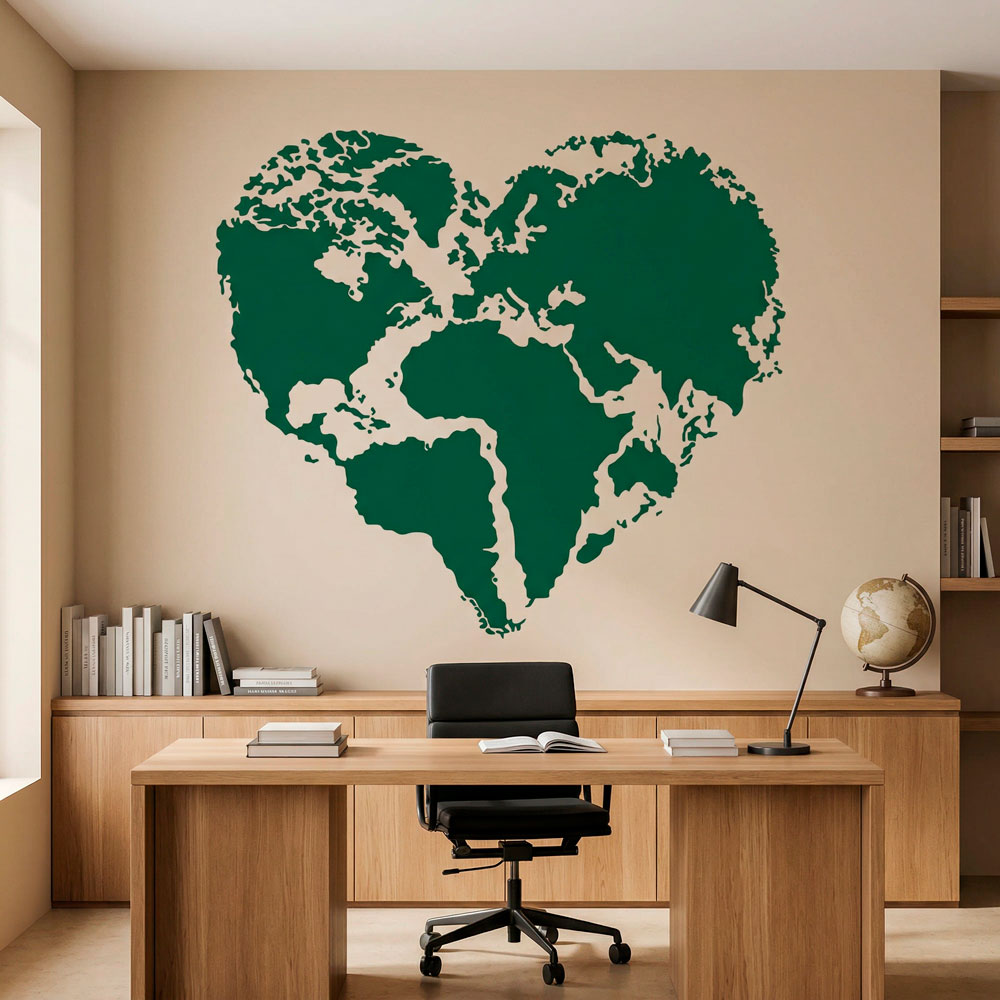 Cuore Mappa del Mundi 10
