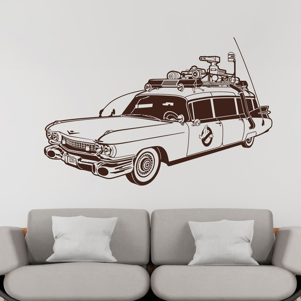 Adesivi Murali: Ghostbusters, Ecto-1