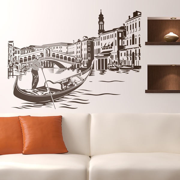 Adesivi Murali: Ponte di Rialto a Venezia 0