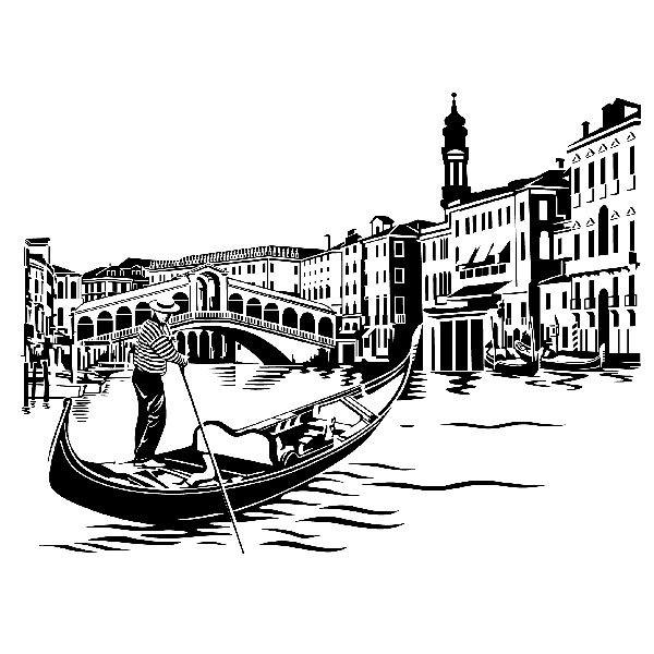 Adesivi Murali: Ponte di Rialto a Venezia