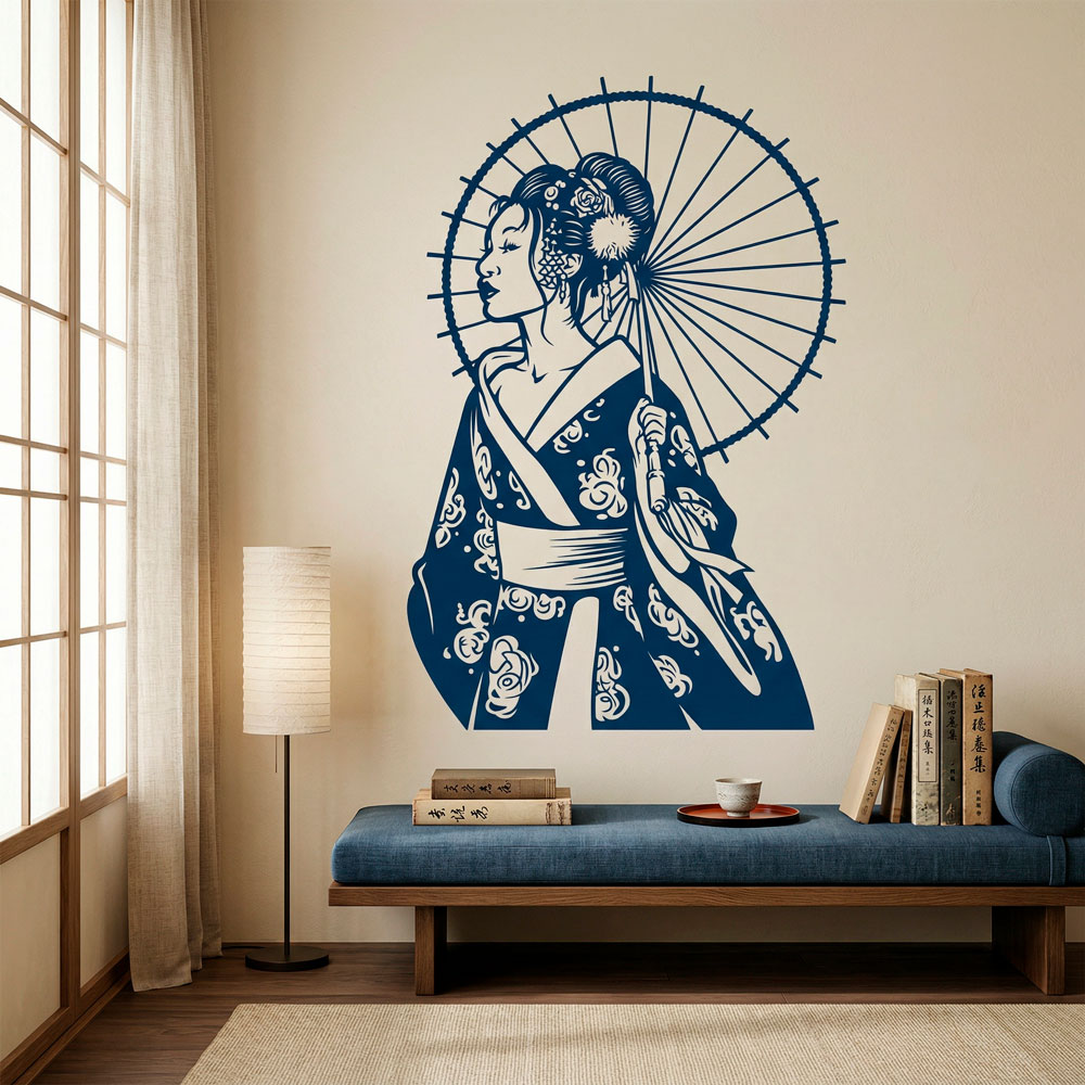 Adesivi Murali: Geisha