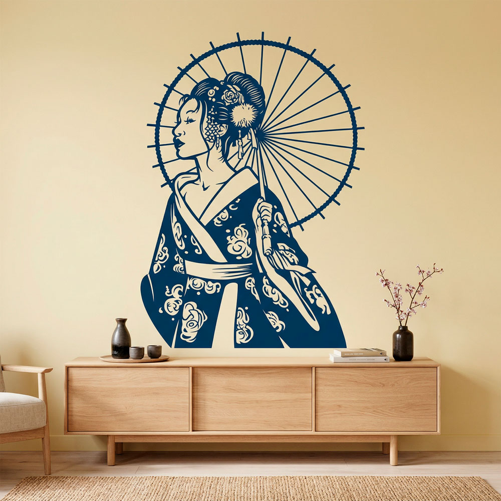 Adesivi Murali: Geisha