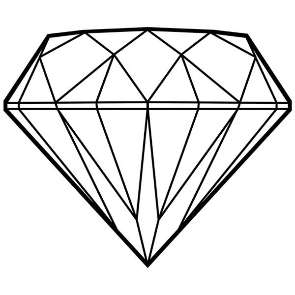 Adesivi Murali: Diamante