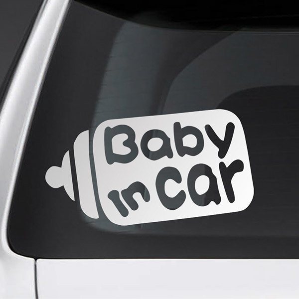 Adesivi per Auto e Moto: Baby in car