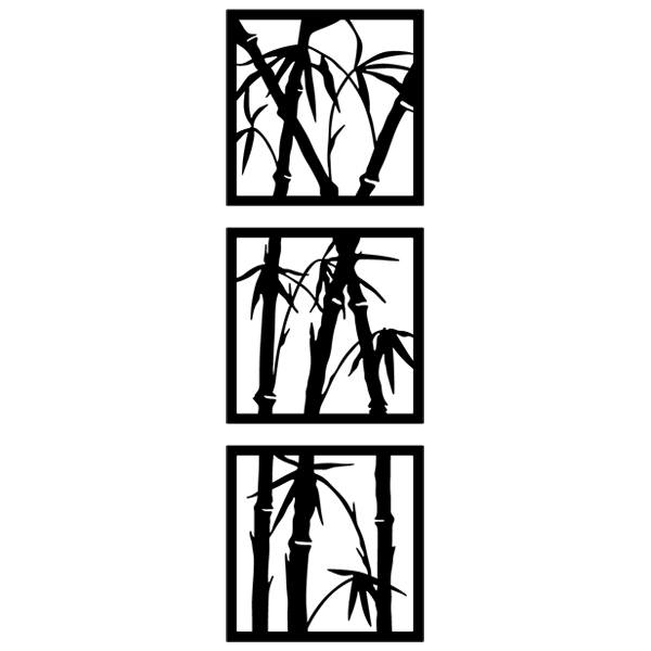 Adesivi Murali: 3 immagini di Bambù