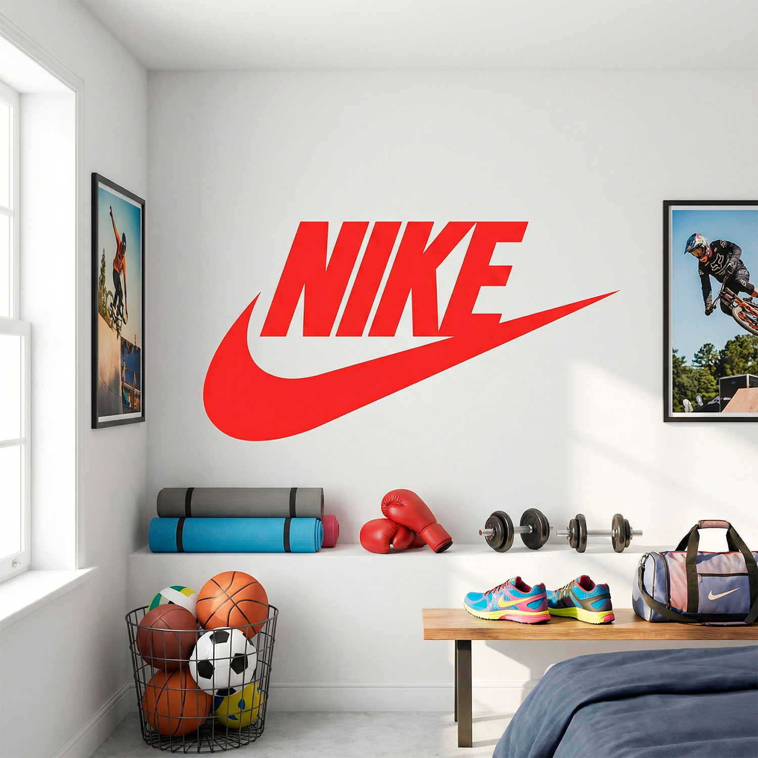 Adesivi Murali: Logo Nike