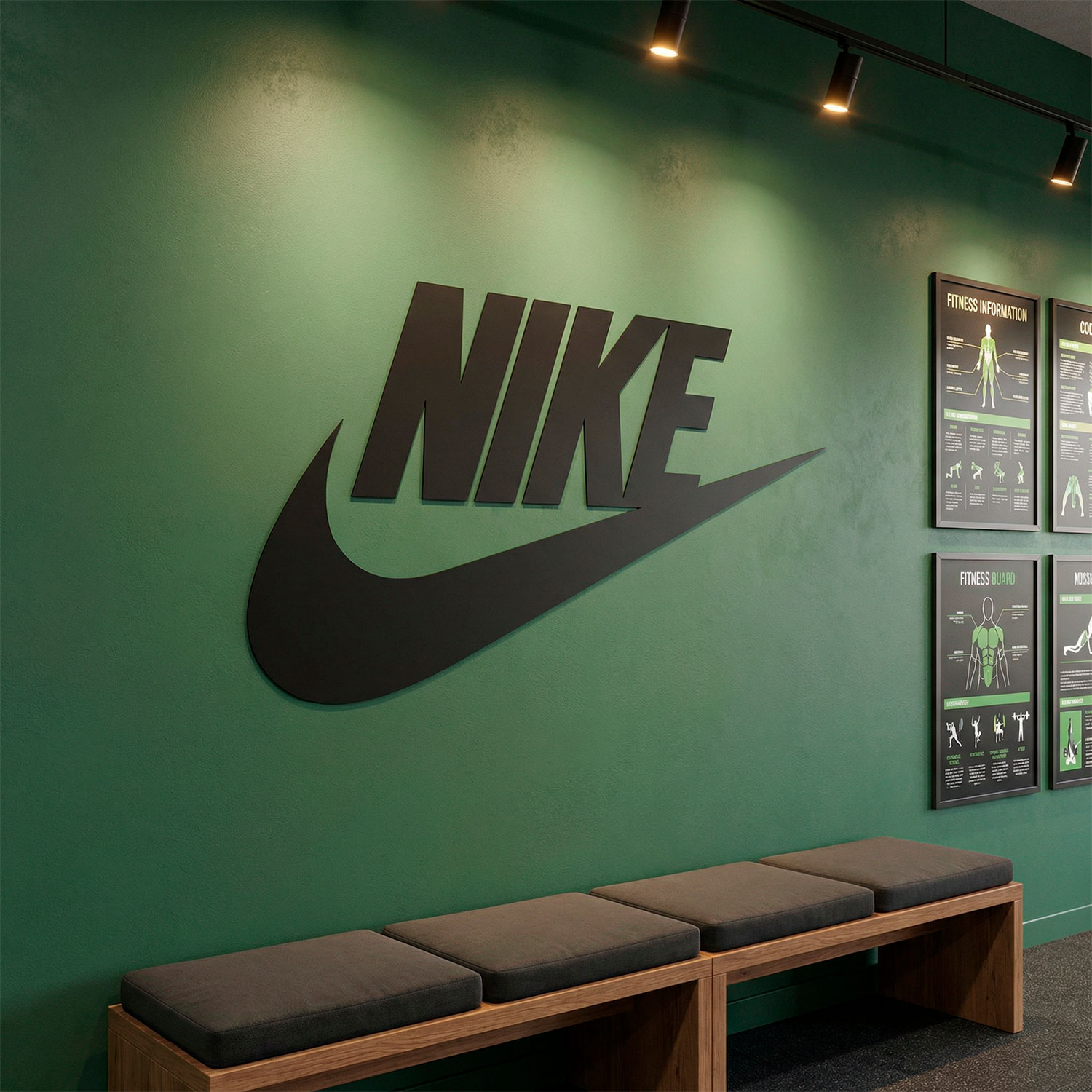 Adesivi Murali: Logo Nike