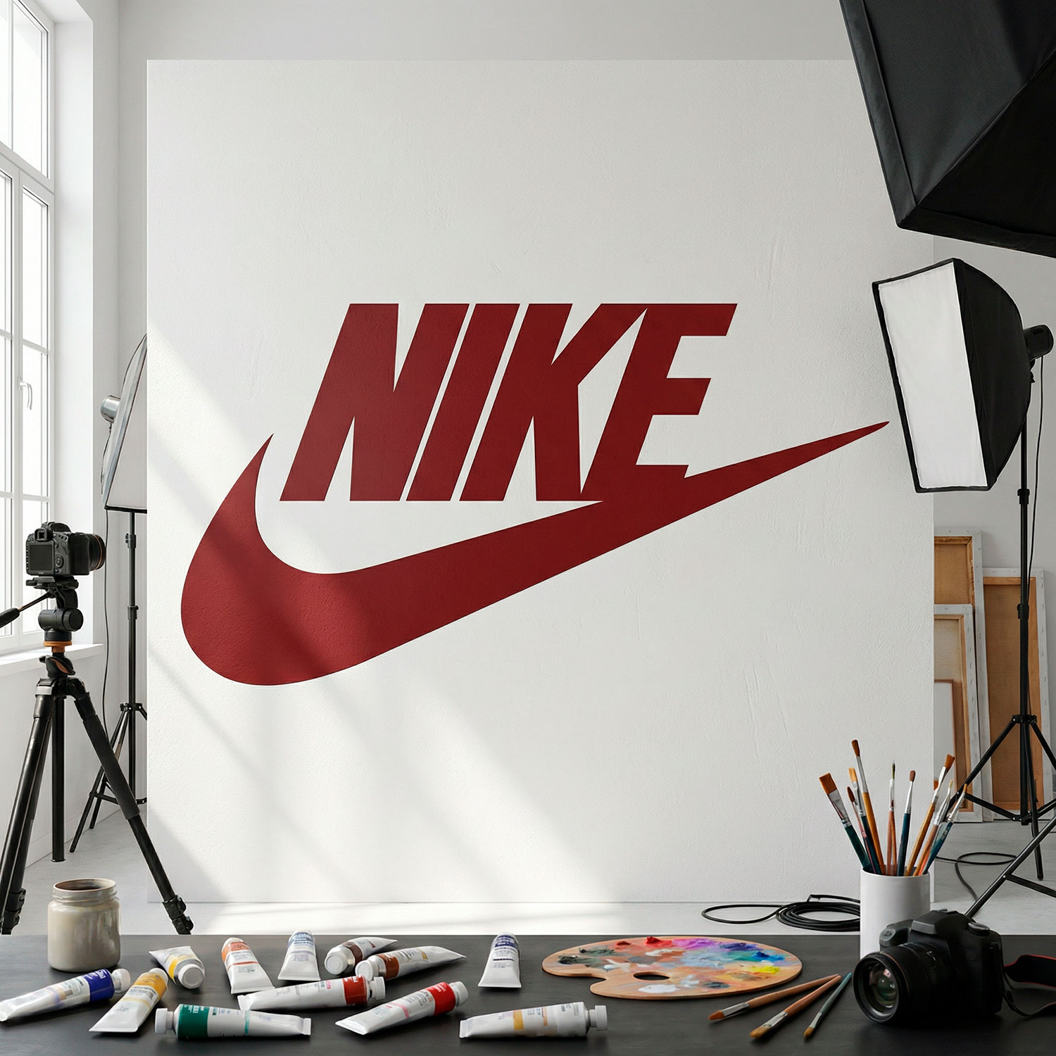 Adesivi Murali: Logo Nike