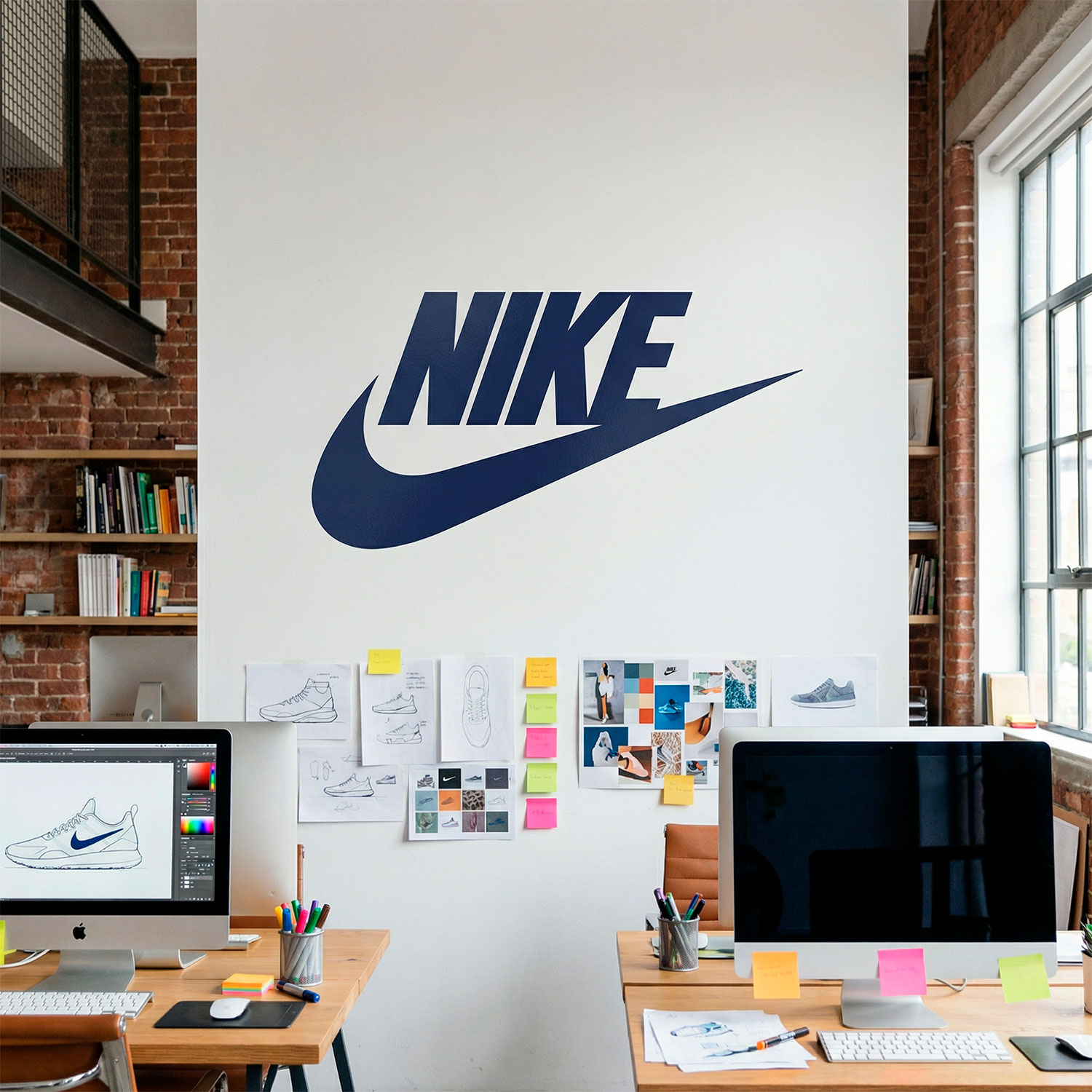 Adesivi Murali: Logo Nike