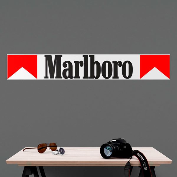 Adesivi per Auto e Moto: Logo Marlboro