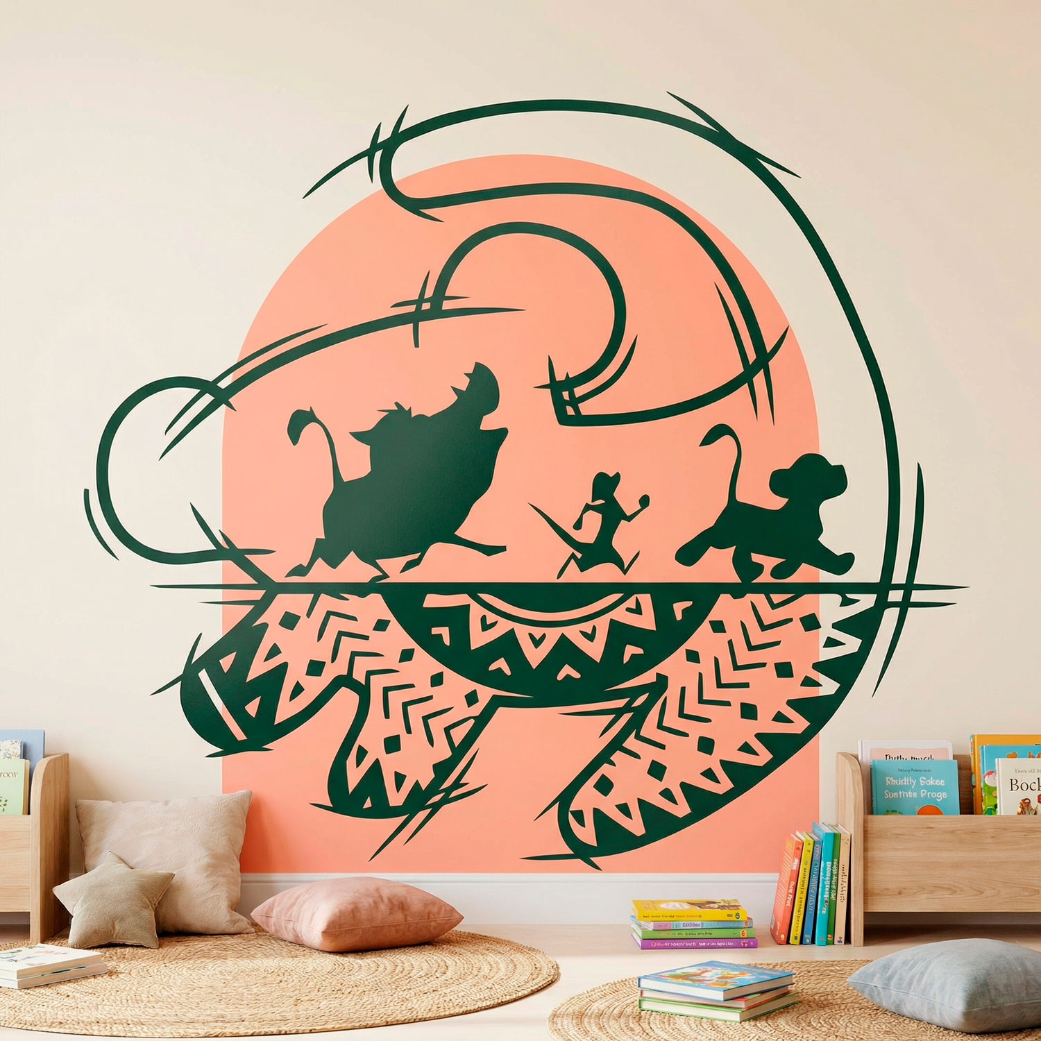 Adesivi per Bambini: L'arte The Lion King