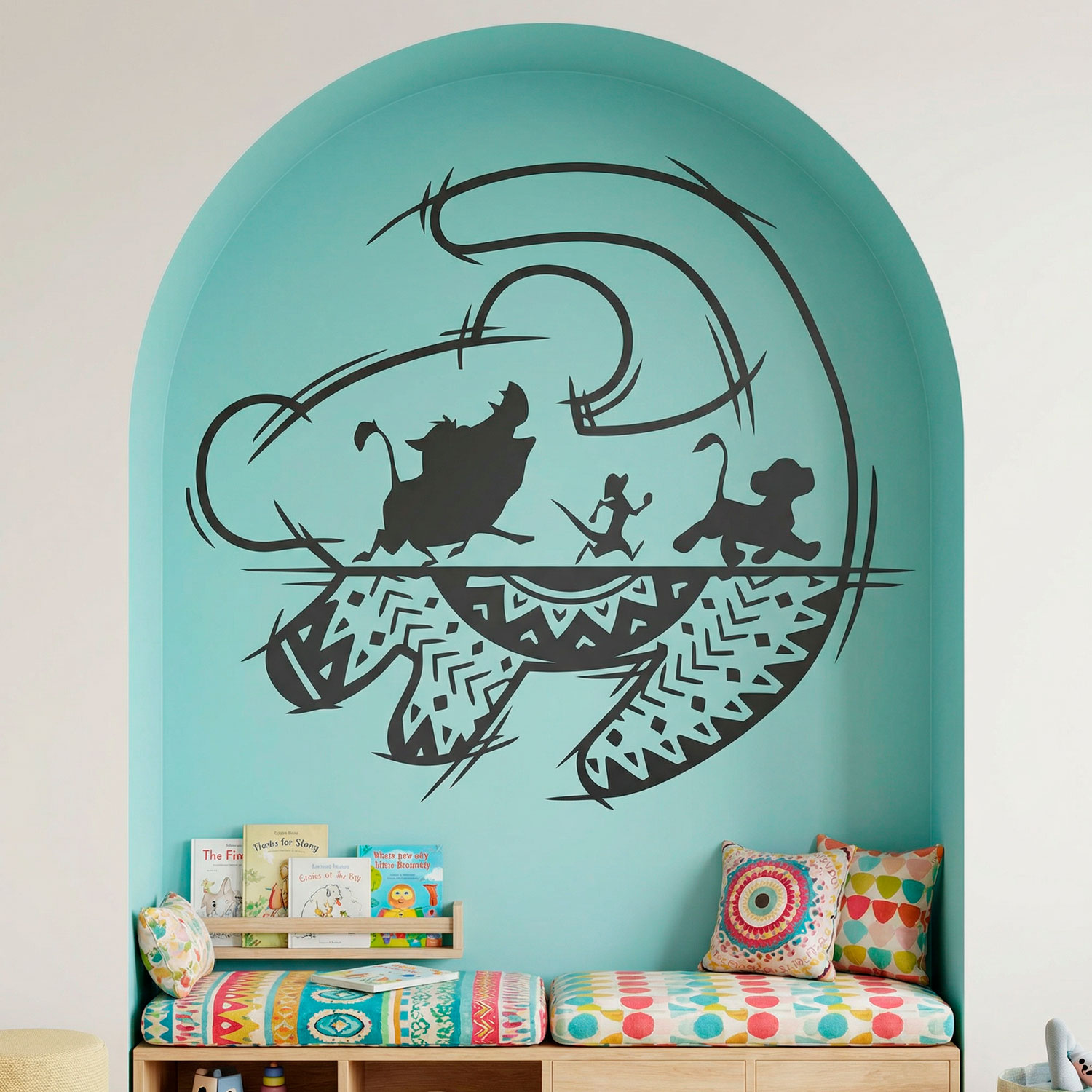 Adesivi per Bambini: L'arte The Lion King