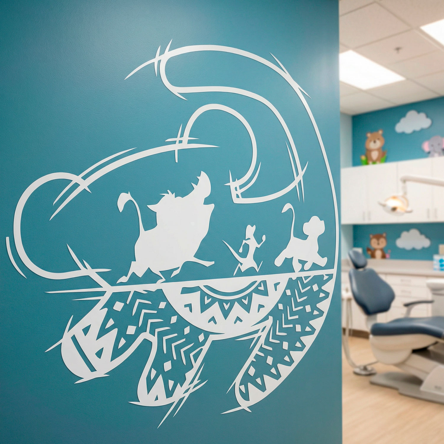 Adesivi per Bambini: L'arte The Lion King